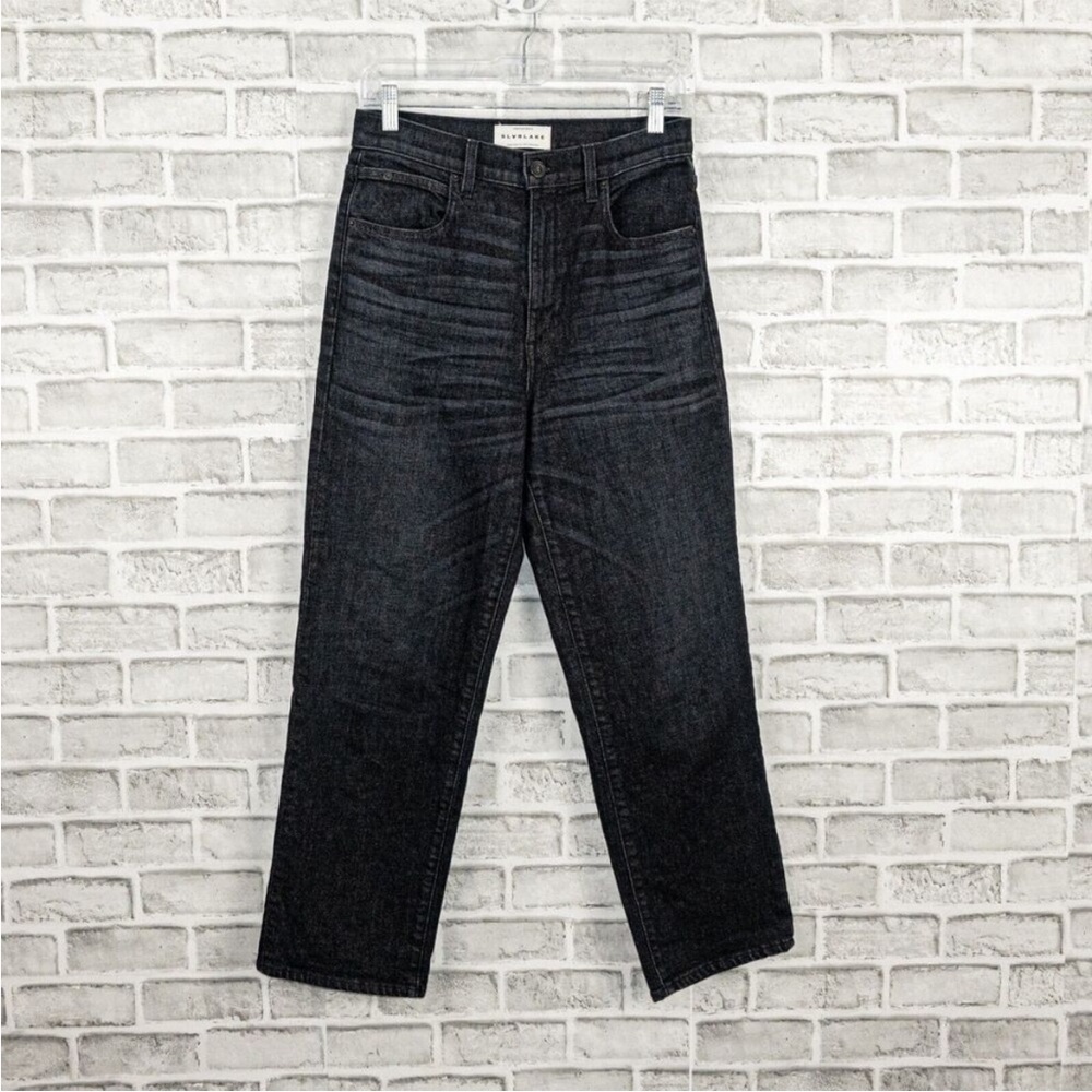 SLVRLAKE Black Cropped Ankle Jeans